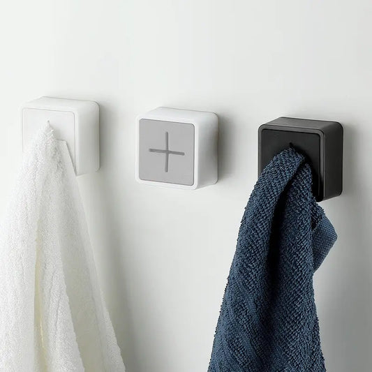 Punch Free Bathroom Towel Holder - So-Shop.fr