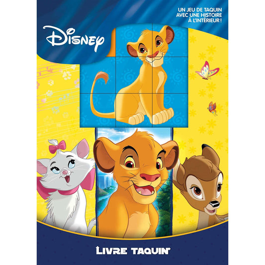 Livre taquin Disney avec Puzzle Coulissant Simba Le Roi Lion