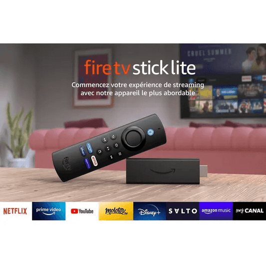 Amazon Fire TV Stick Lite télécommande Alexa - Passerelle multimédia