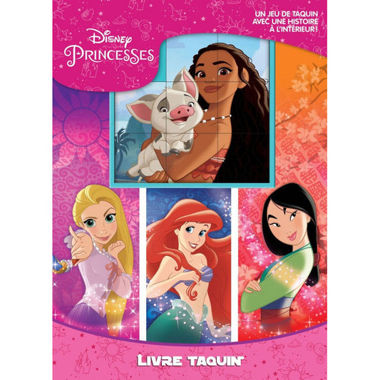 Livre taquin Princesses Disney avec Puzzle Coulissant