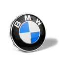 4x Cache Moyeu Jante Centre De Roue enjoliveur Bleu BMW 68mm