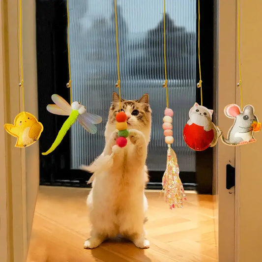 Swinging Animal Toys for Cats - So-Shop.fr