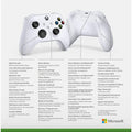 Manette Xbox Microsoft sans fil Robot White Officielle