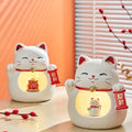 Accessoires de lumière de chat de décoration à la maison