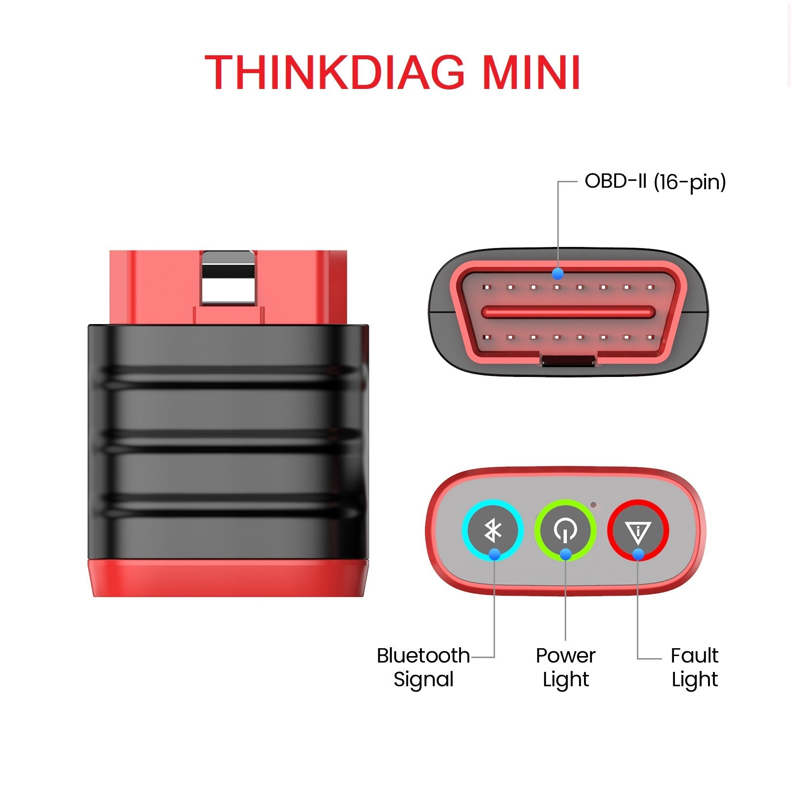 Thinkdiag mini OBD2 bluetooth Appareil de Diagnostic android et IOS