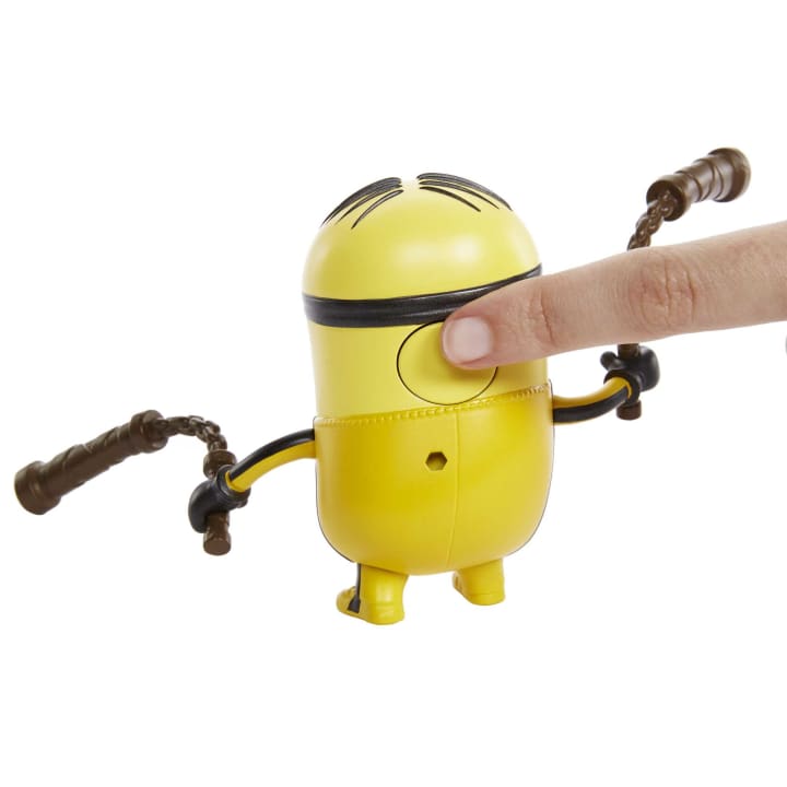 Les Minions 2 : Figurine Action 11 cm Stuart et Nunchaku